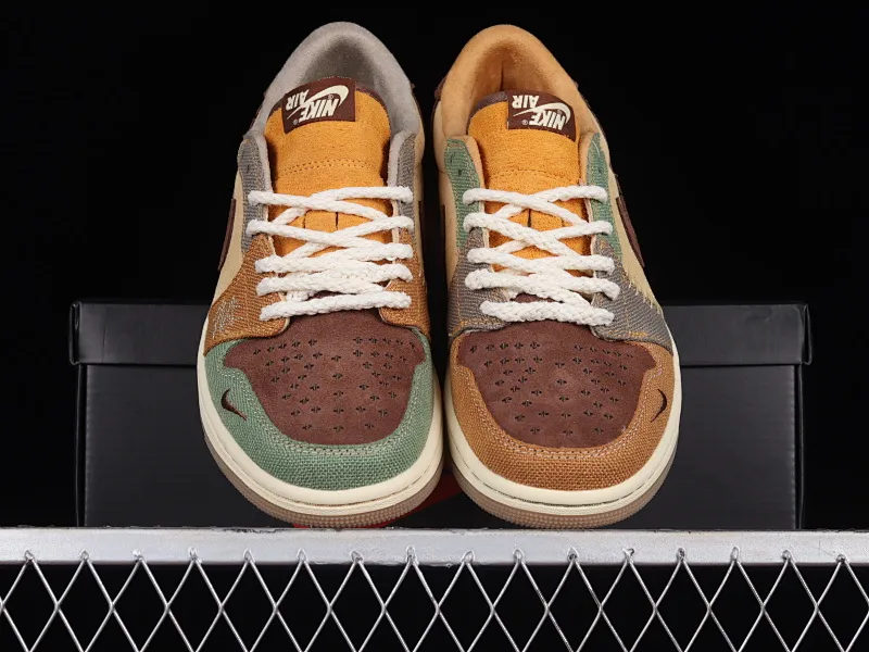 All categories Air Jordan Jordan series basketball shoes Air Jordan 1 Low G version pure original Air Jordan 1 Low "Voodoo" AJ1 Joe 1 Voodoo Doll Retro cultural leisure sports sneakers DZ7292-200